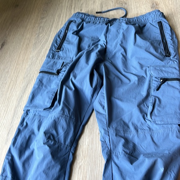 Skinny Fit Nylon Cargo Joggers - Picture 6 of 6